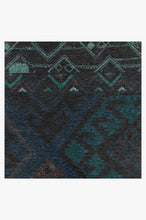 Load image into Gallery viewer, Lunara Geo Sapphire Rug