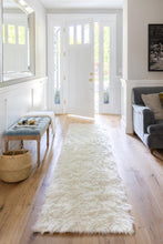 Load image into Gallery viewer, Polar White Shag Rug