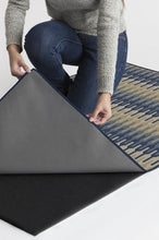 Load image into Gallery viewer, Retro Danish Blue Rug