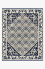 Load image into Gallery viewer, Samira Suzani Ivory Blue Rug