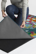 Load image into Gallery viewer, Watercolor Paintwork Multicolor Rug