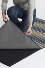 Load image into Gallery viewer, Retro Danish Blue Rug
