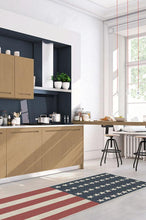 Load image into Gallery viewer, American Flag Red Rug
