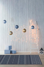 Load image into Gallery viewer, Fair Isle Blue Rug
