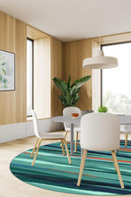 Load image into Gallery viewer, Meridian Turquoise Rug
