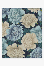 Load image into Gallery viewer, Peony Midnight Rug

