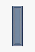 Load image into Gallery viewer, Outdoor Picnic Border Blue Rug
