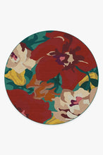 Load image into Gallery viewer, Poppy Floral Turquoise Rug
