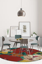 Load image into Gallery viewer, Poppy Floral Turquoise Rug
