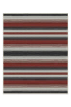 Load image into Gallery viewer, Outdoor Serape Stripe Red Rug

