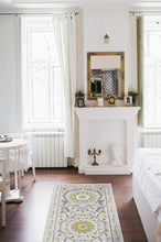 Load image into Gallery viewer, Suzani Yellow Rug
