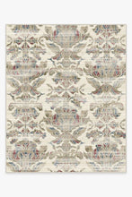 Load image into Gallery viewer, Transitional Damask Natural Rug
