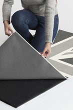 Load image into Gallery viewer, Union Jack Grey Rug
