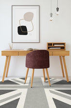 Load image into Gallery viewer, Union Jack Grey Rug
