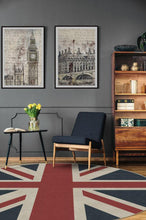 Load image into Gallery viewer, Union Jack Red Rug
