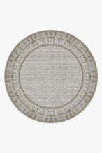 Load image into Gallery viewer, Vintage Daisy Bordered Hazel Rug
