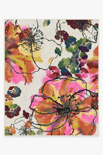 Load image into Gallery viewer, Watercolor Floral Multicolor Rug

