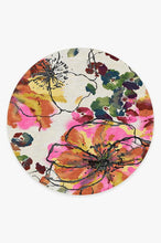Load image into Gallery viewer, Watercolor Floral Multicolor Rug
